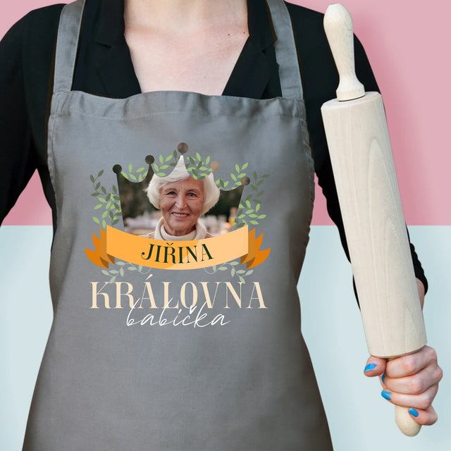 Fotka A Textem: Královna Babička - Zástěra