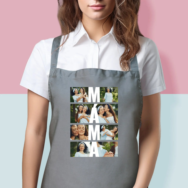 Fotokoláž: Máma Fotokoláž - Zástěra