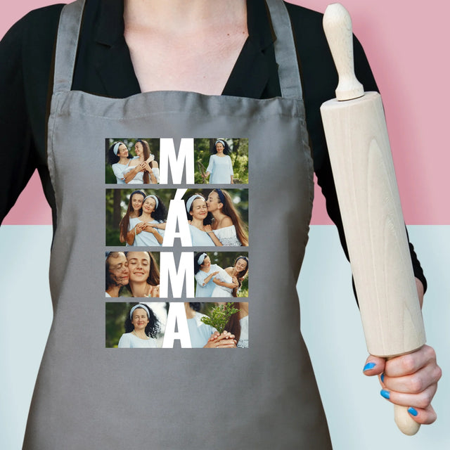 Fotokoláž: Máma Fotokoláž - Zástěra