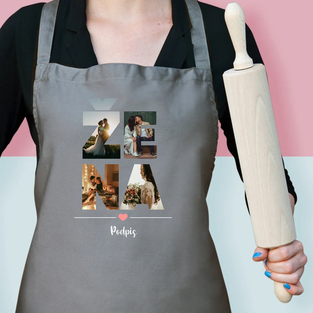 Slovo Z Fotek: Žena Z Vašich Fotek - Zástěra