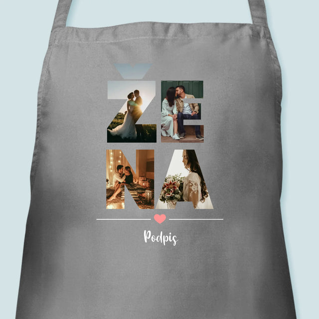 Slovo Z Fotek: Žena Z Vašich Fotek - Zástěra