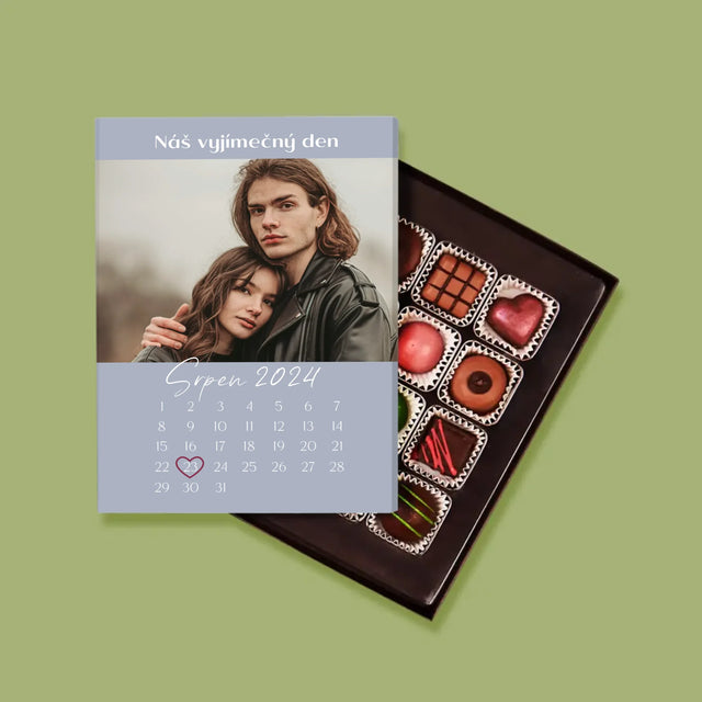 Fotka A Textem: Náš Vyjímečný Den - Pralinky