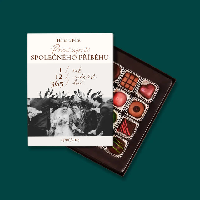 Fotka A Textem: První Výročí - Pralinky