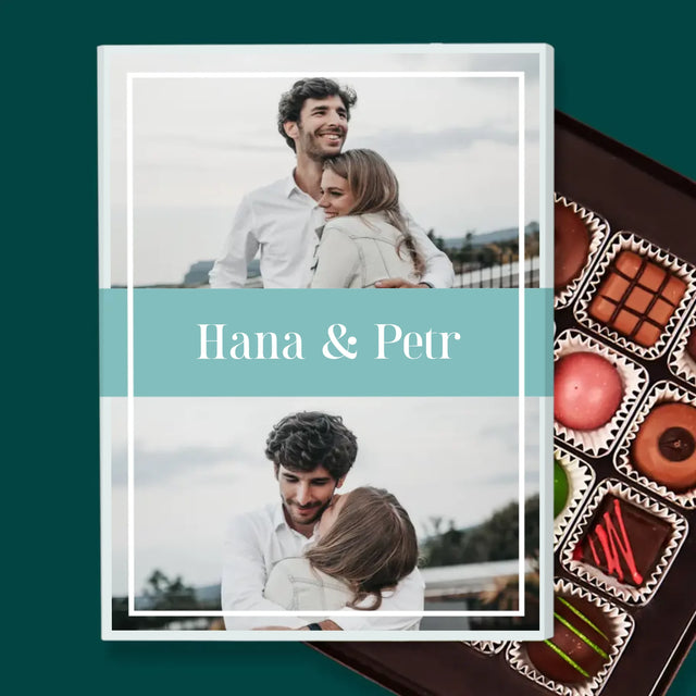 Fotokoláž: Pár Jména - Pralinky