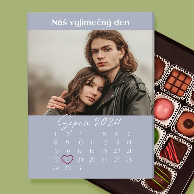 Fotka A Textem: Náš Vyjímečný Den - Pralinky