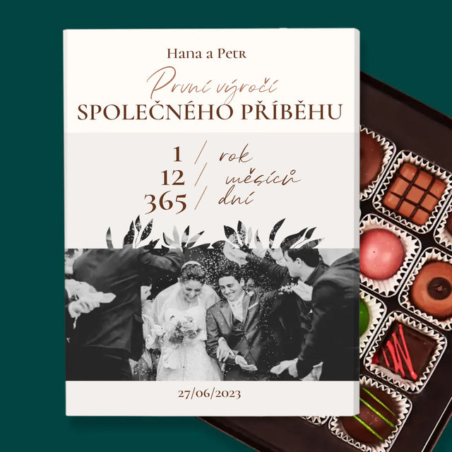 Fotka A Textem: První Výročí - Pralinky