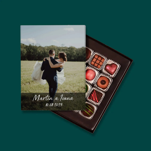 Fotka A Textem: Svatební Fotografie - Pralinky