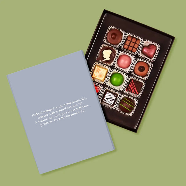 Fotka A Textem: Náš Vyjímečný Den - Pralinky