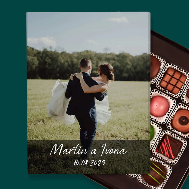 Fotka A Textem: Svatební Fotografie - Pralinky