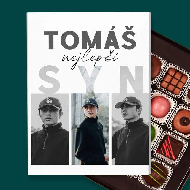 Fotokoláž: Nejlepší Syn - Pralinky