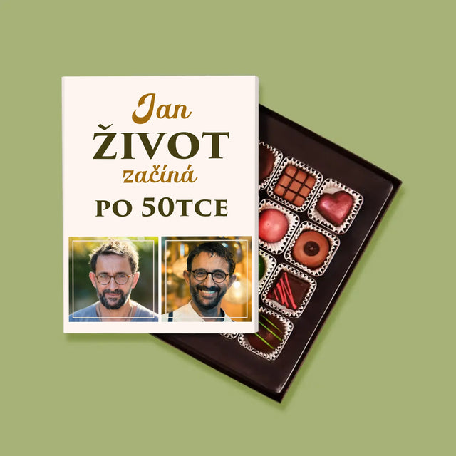Fotokoláž: Život Začíná Po 50Tce - Pralinky