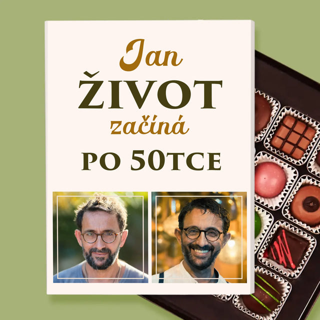 Fotokoláž: Život Začíná Po 50Tce - Pralinky