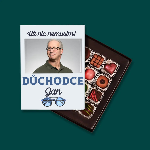 Fotka A Textem: Už Nic Nemusím! Důchodce - Pralinky