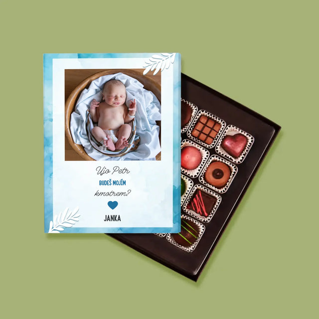 Fotokoláž: Žádost Být Kmotrem - Pralinky