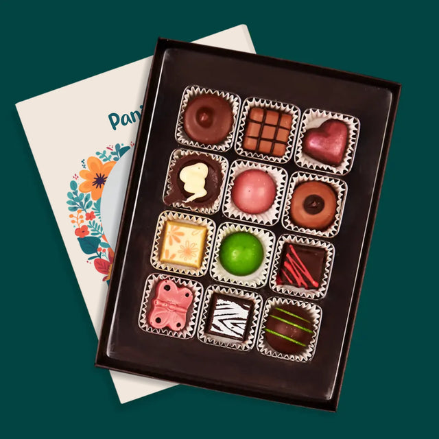 Fotka A Textem: Poděkování Paní Učitelce - Pralinky