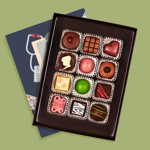 Fotka A Textem: Lékař S Velkým Srdcem - Pralinky