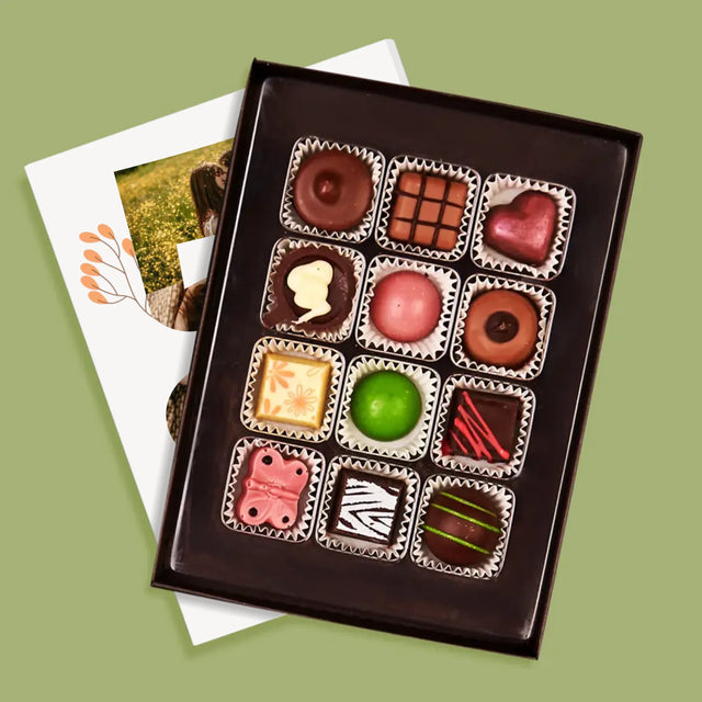 Fotokoláž: 5. Výročí - Pralinky