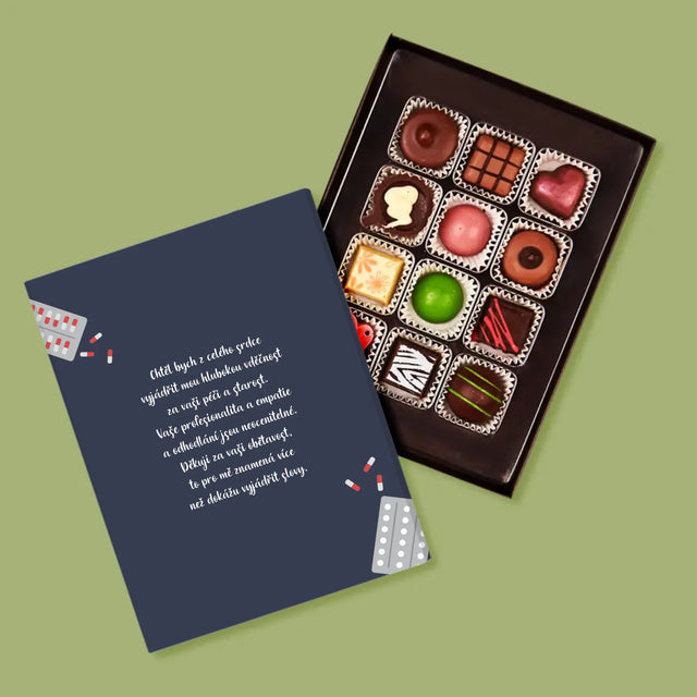 Fotka A Textem: Lékař S Velkým Srdcem - Pralinky