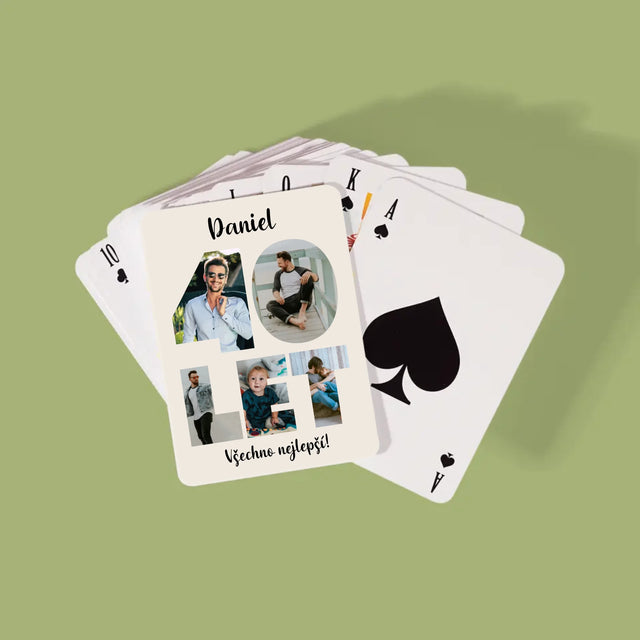 Slovo Z Fotek: 40 Let Z Tvých Fotek - Hrací Karty