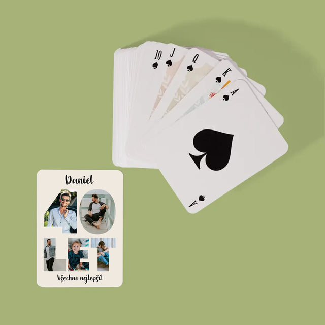 Slovo Z Fotek: 40 Let Z Tvých Fotek - Hrací Karty