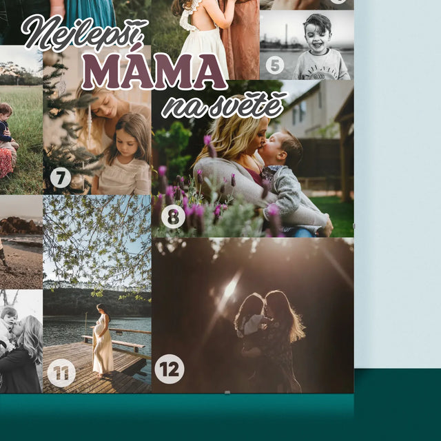 Fotokoláž: Nejlepší Máma Na Světě - Plakát