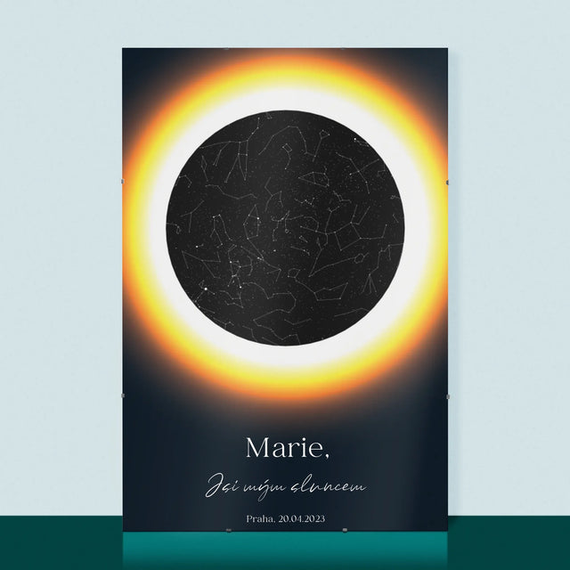 Hvězdná Mapa: Hvězdná Mapa: Jsi Mým Sluncem - Plakát