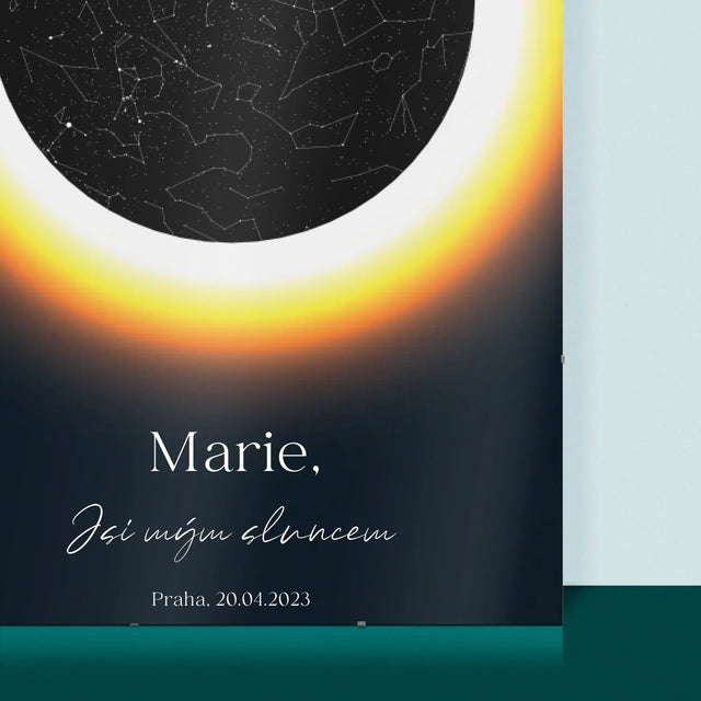 Hvězdná Mapa: Hvězdná Mapa: Jsi Mým Sluncem - Plakát