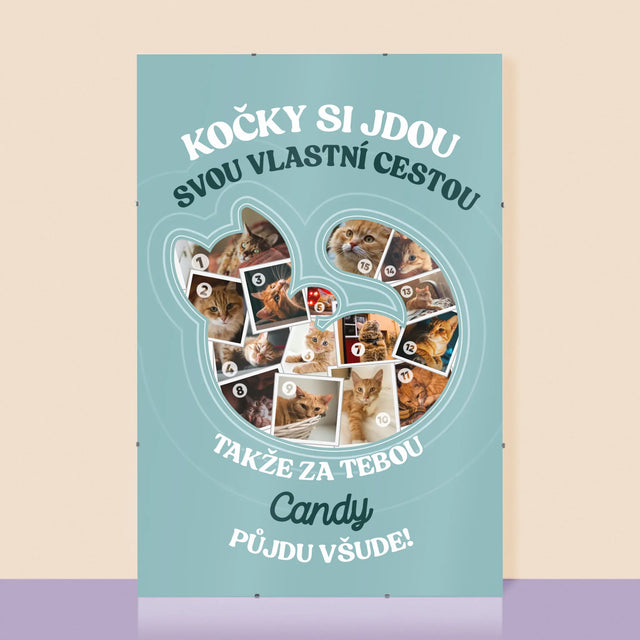 Tvar Z Fotek: Kočka - Plakát