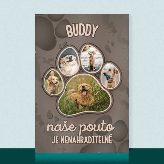 Tvar Z Fotek: Otisk Tlapky - Plakát