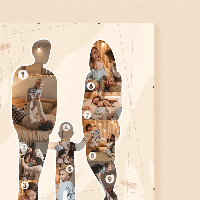 Tvar Z Fotek: Rodinná Láska - Plakát