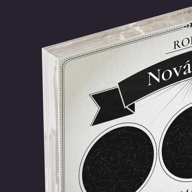 Hvězdná Mapa: Hvězdná Mapa: Rodina - Akrylový Blok