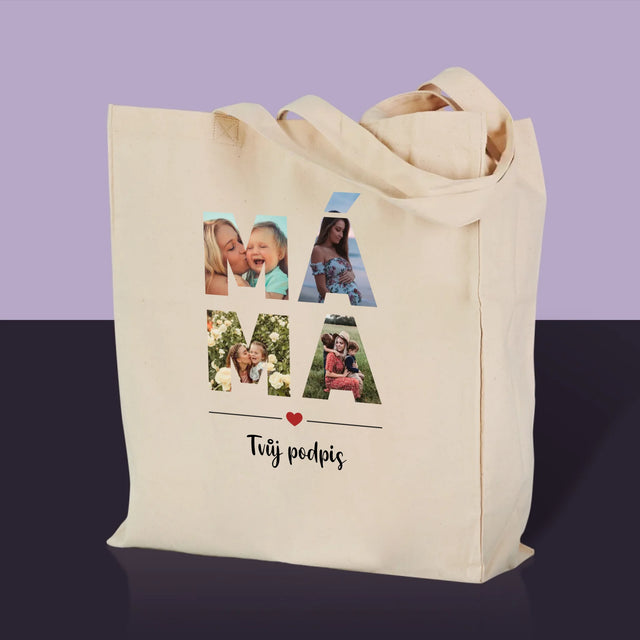 Slovo Z Fotek: Máma Z Fotek - Plátěná Taška