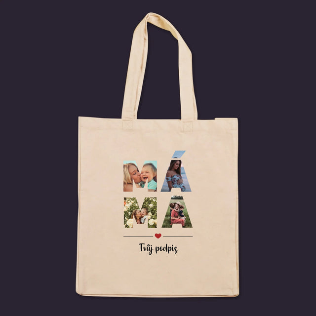 Slovo Z Fotek: Máma Z Fotek - Plátěná Taška