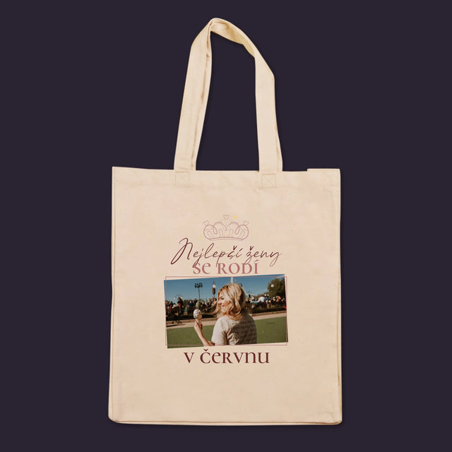 Fotka A Textem: Nejlepší Ženy - Plátěná Taška