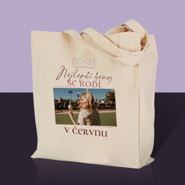 Fotka A Textem: Nejlepší Ženy - Plátěná Taška