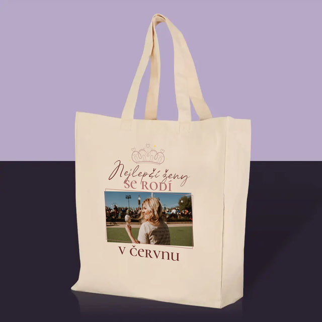 Fotka A Textem: Nejlepší Ženy - Plátěná Taška