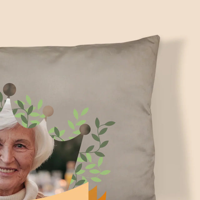 Fotka A Textem: Královna Babička - Polštář