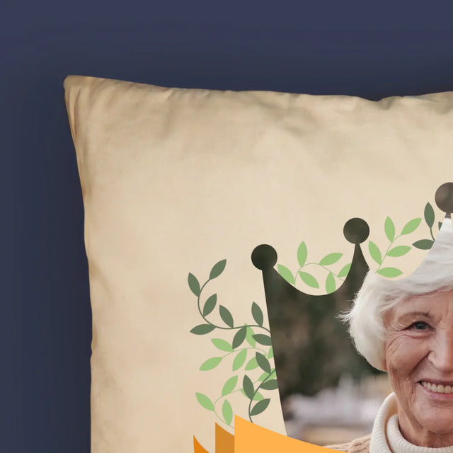 Fotka A Textem: Královna Babička - Polštář