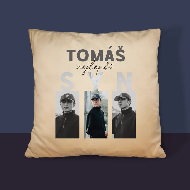 Fotokoláž: Nejlepší Syn - Polštář