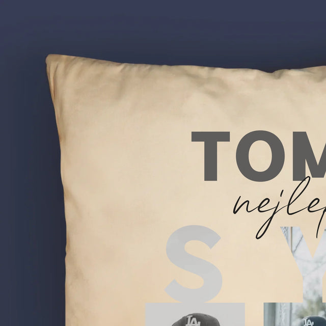 Fotokoláž: Nejlepší Syn - Polštář