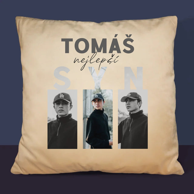 Fotokoláž: Nejlepší Syn - Polštář