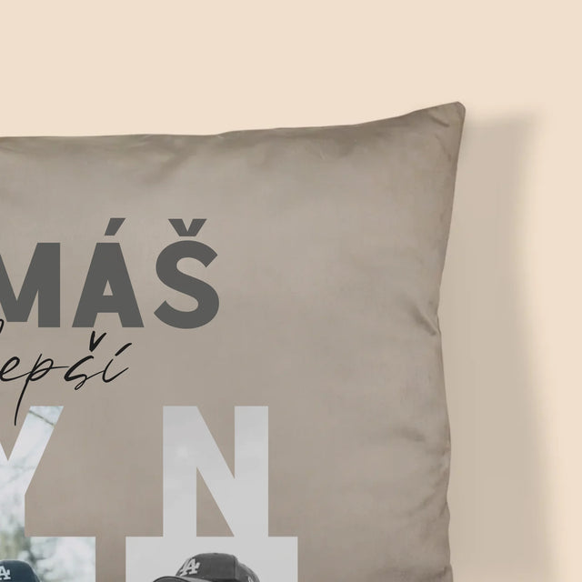 Fotokoláž: Nejlepší Syn - Polštář