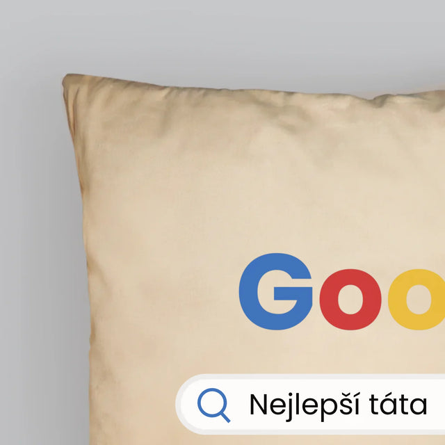 Fotka A Textem: Nejlepší Táta Google Výsledek - Polštář