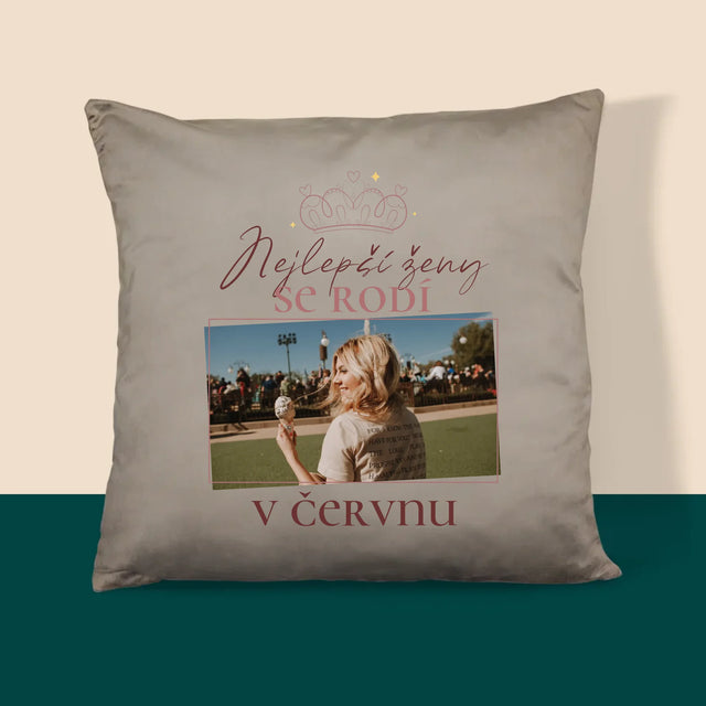 Fotka A Textem: Nejlepší Ženy - Polštář