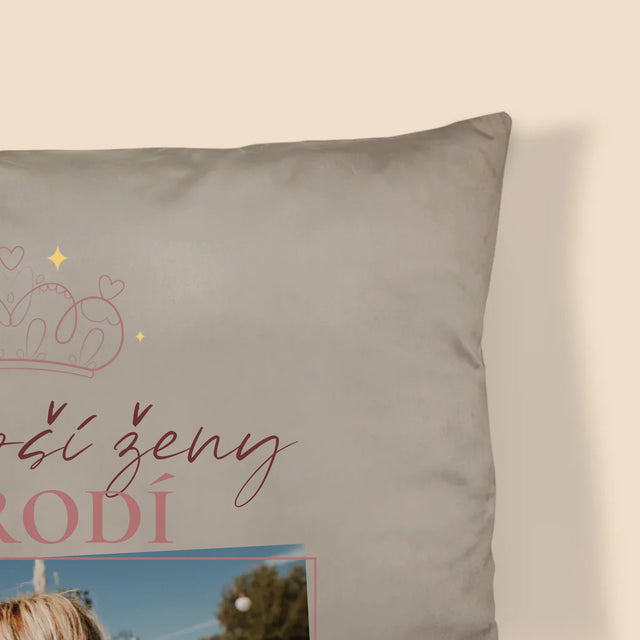 Fotka A Textem: Nejlepší Ženy - Polštář