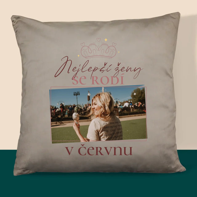 Fotka A Textem: Nejlepší Ženy - Polštář