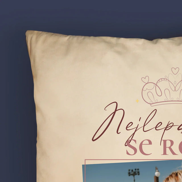 Fotka A Textem: Nejlepší Ženy - Polštář