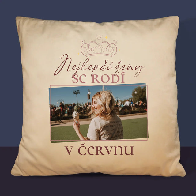 Fotka A Textem: Nejlepší Ženy - Polštář