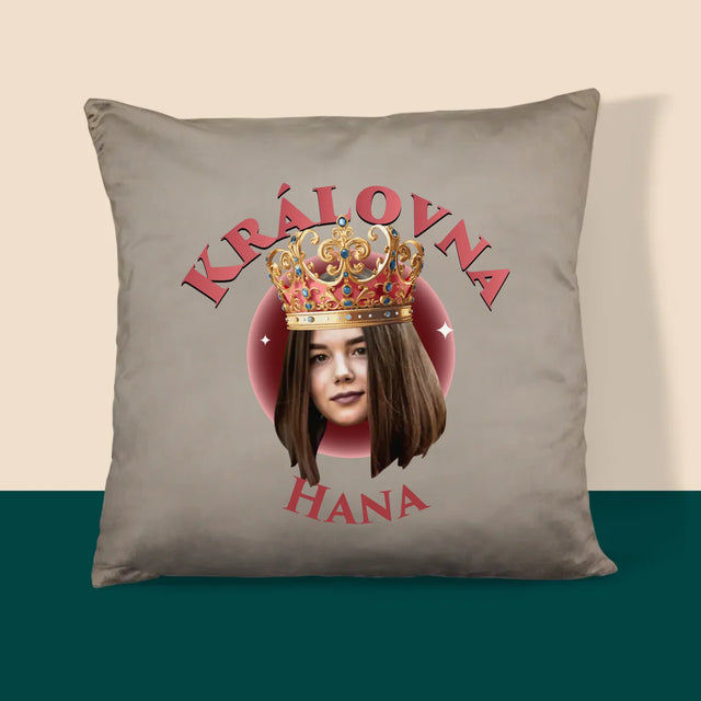 Fotka A Textem: Královna - Polštář