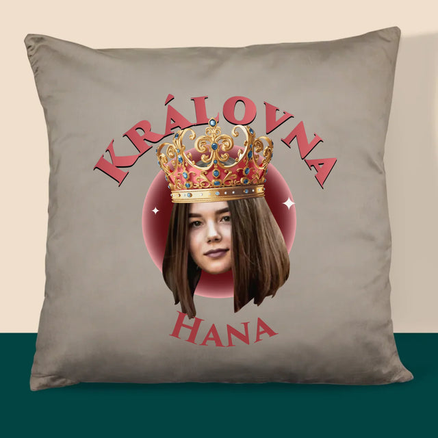 Fotka A Textem: Královna - Polštář